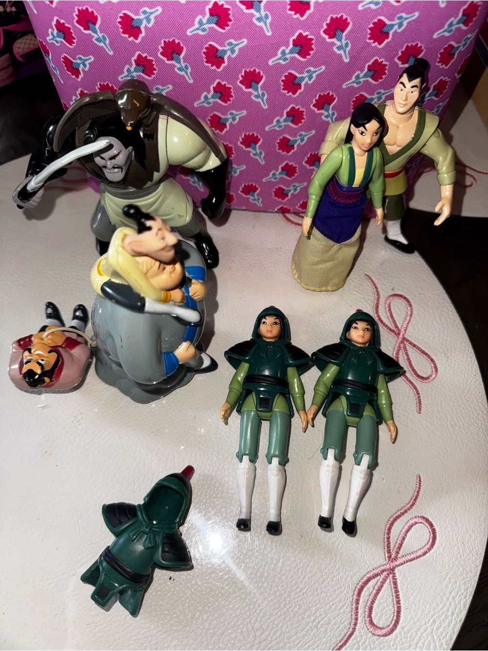 1998 Disney Mulan McDonald's Happy Meal toys